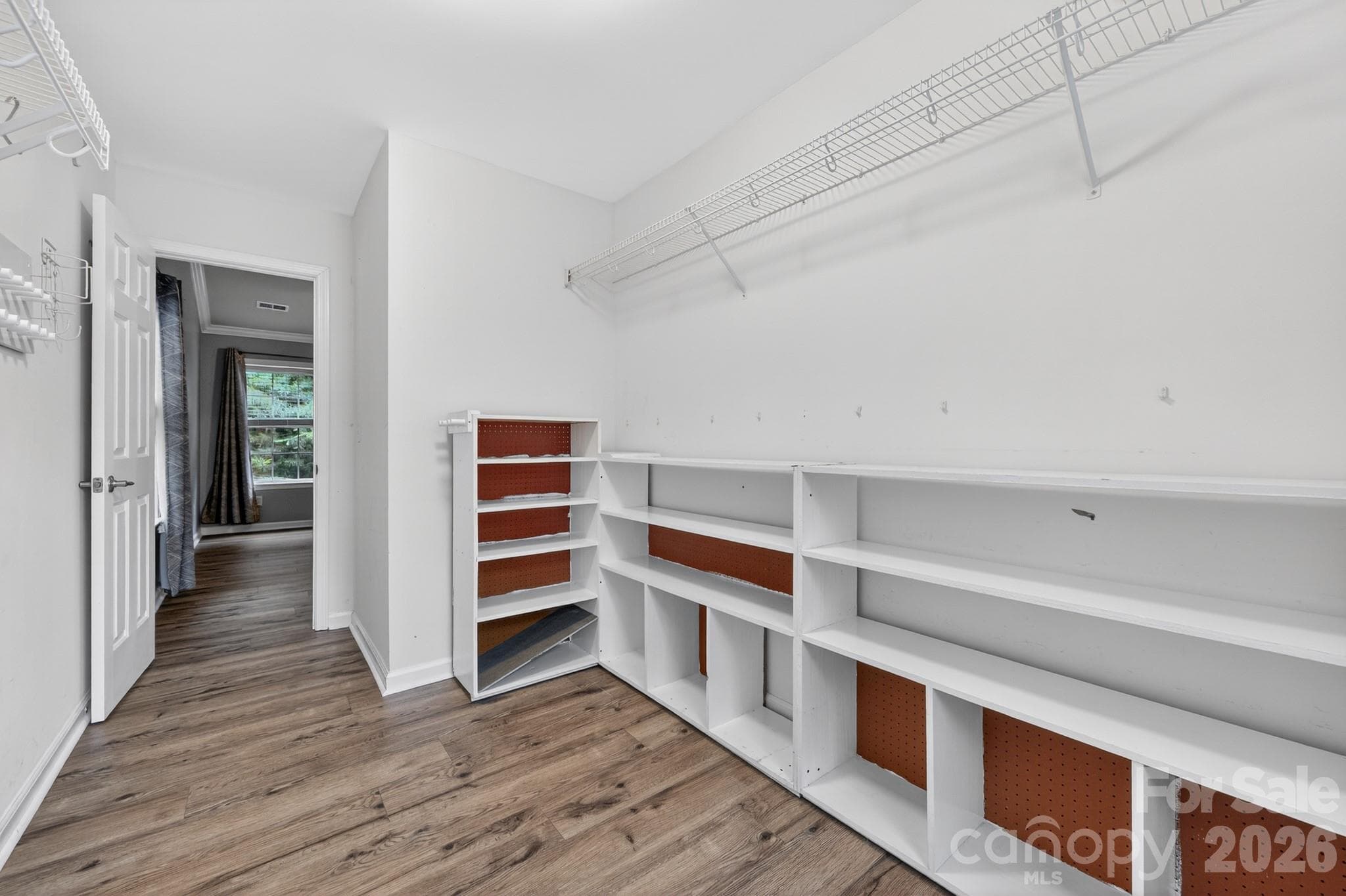 Huge Primary Closet w/ Shelving - 11 Peppermill Drive, Asheville