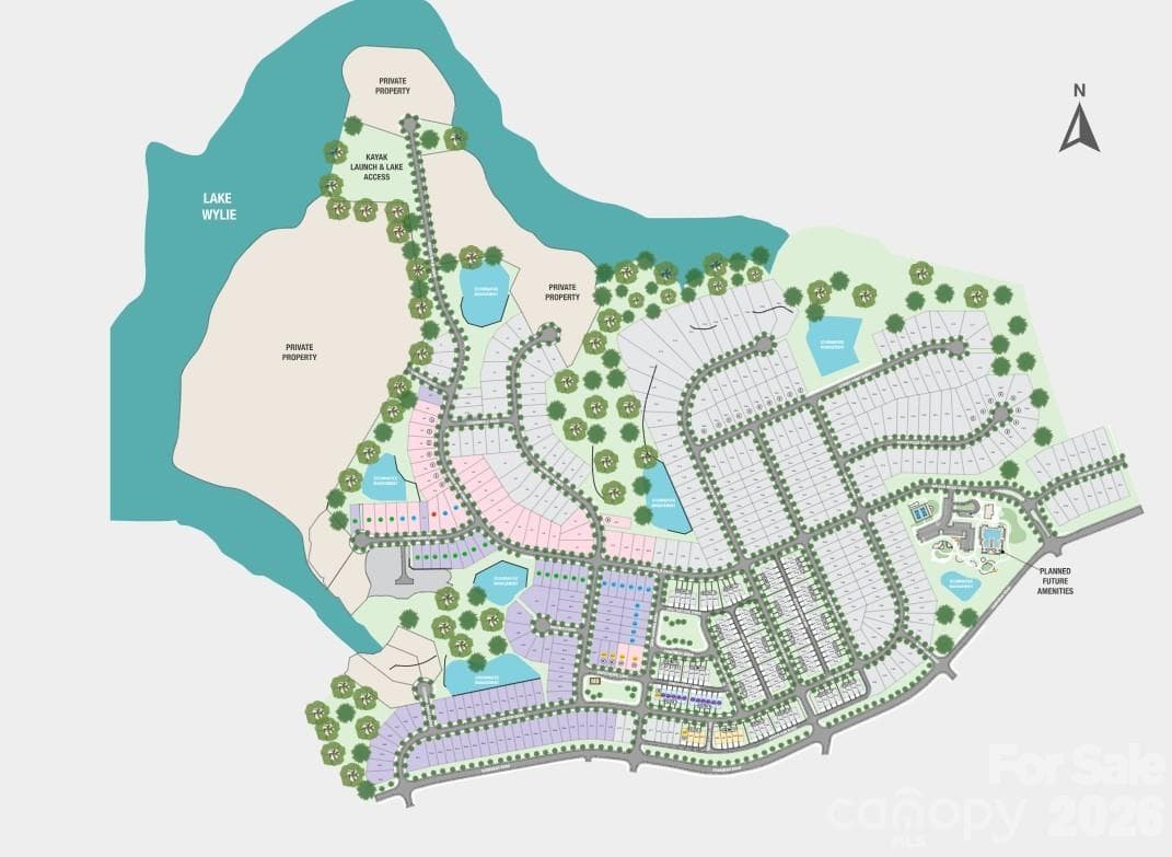 The Coves on Lake Wylie Site Map - 21221 Lake Run Drive, Charlotte