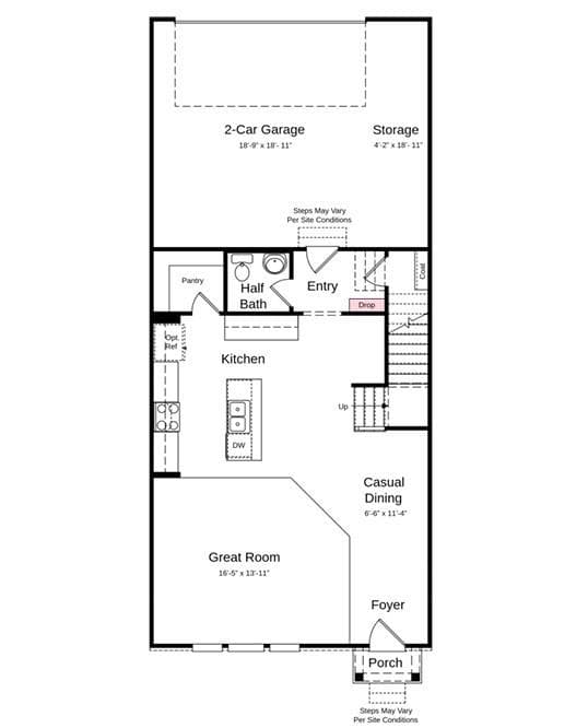 Additional Highlights Include: laminate flooring extended to great room, second floor hallway, and loft area, gas range. - Charlotte