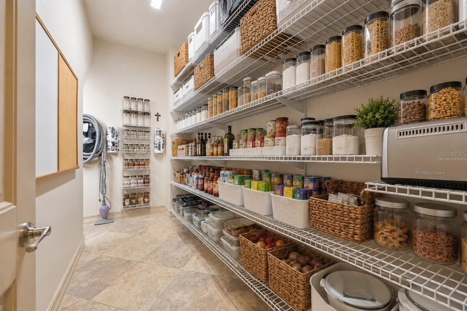 Virtually staged pantry - 2075 MUSTANG CT, ST CLOUD