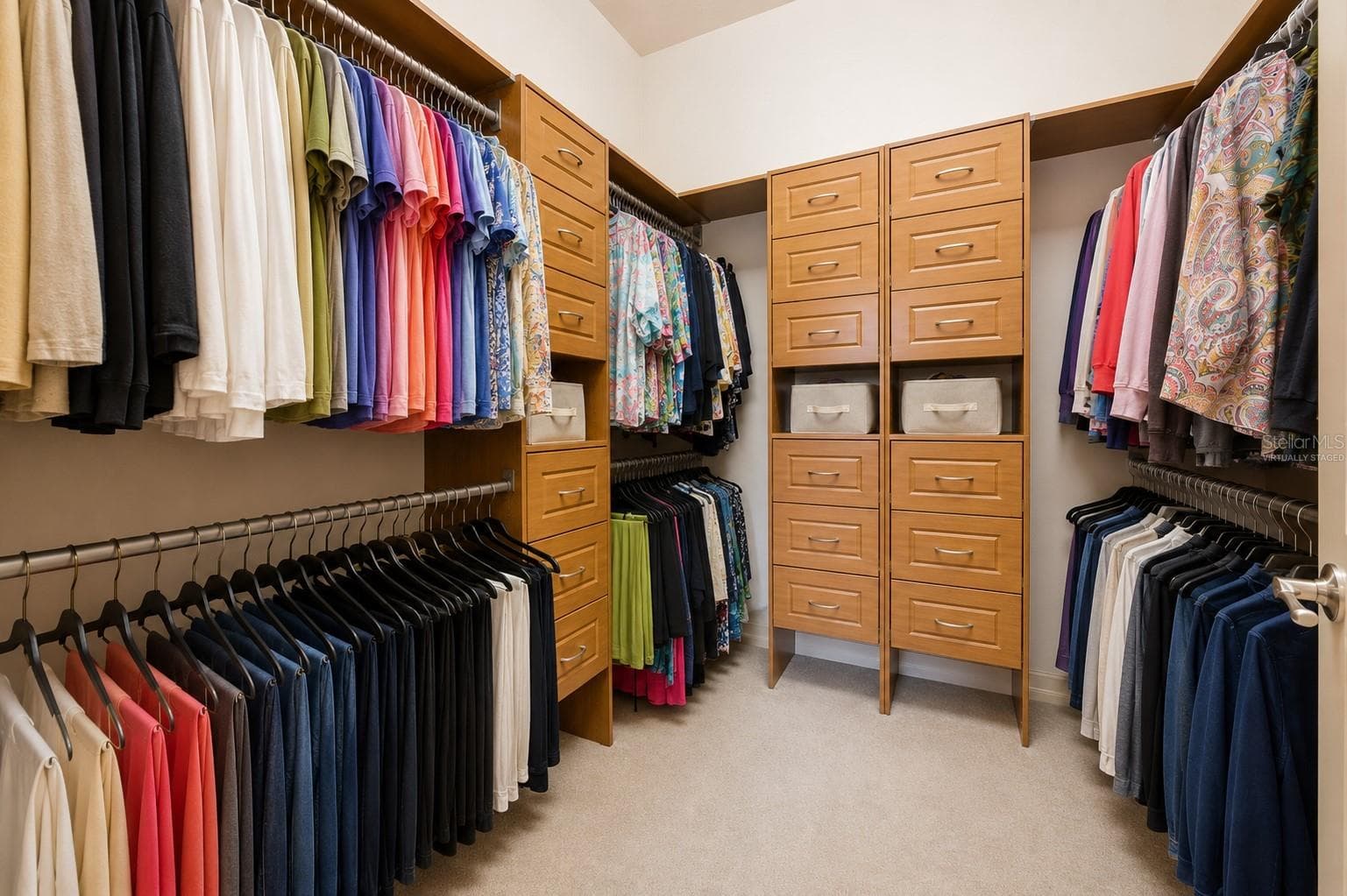 Virtually staged primary closet #1 - 2075 MUSTANG CT, ST CLOUD