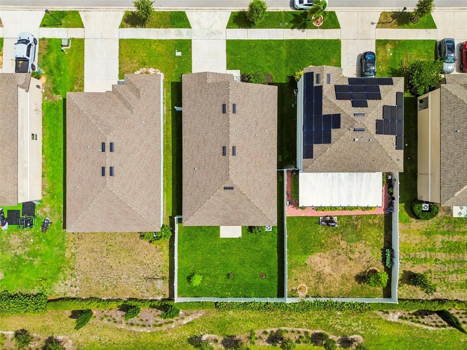 Aerial look at our home in the center! - 1261 ANCHOR BEND DR, RUSKIN