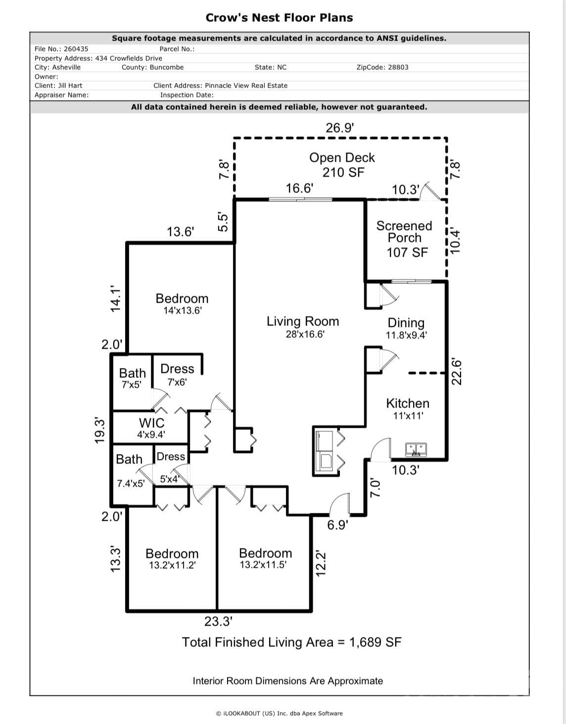 Condominium at 434 Crowfields Drive, Asheville, photo 29 of 31