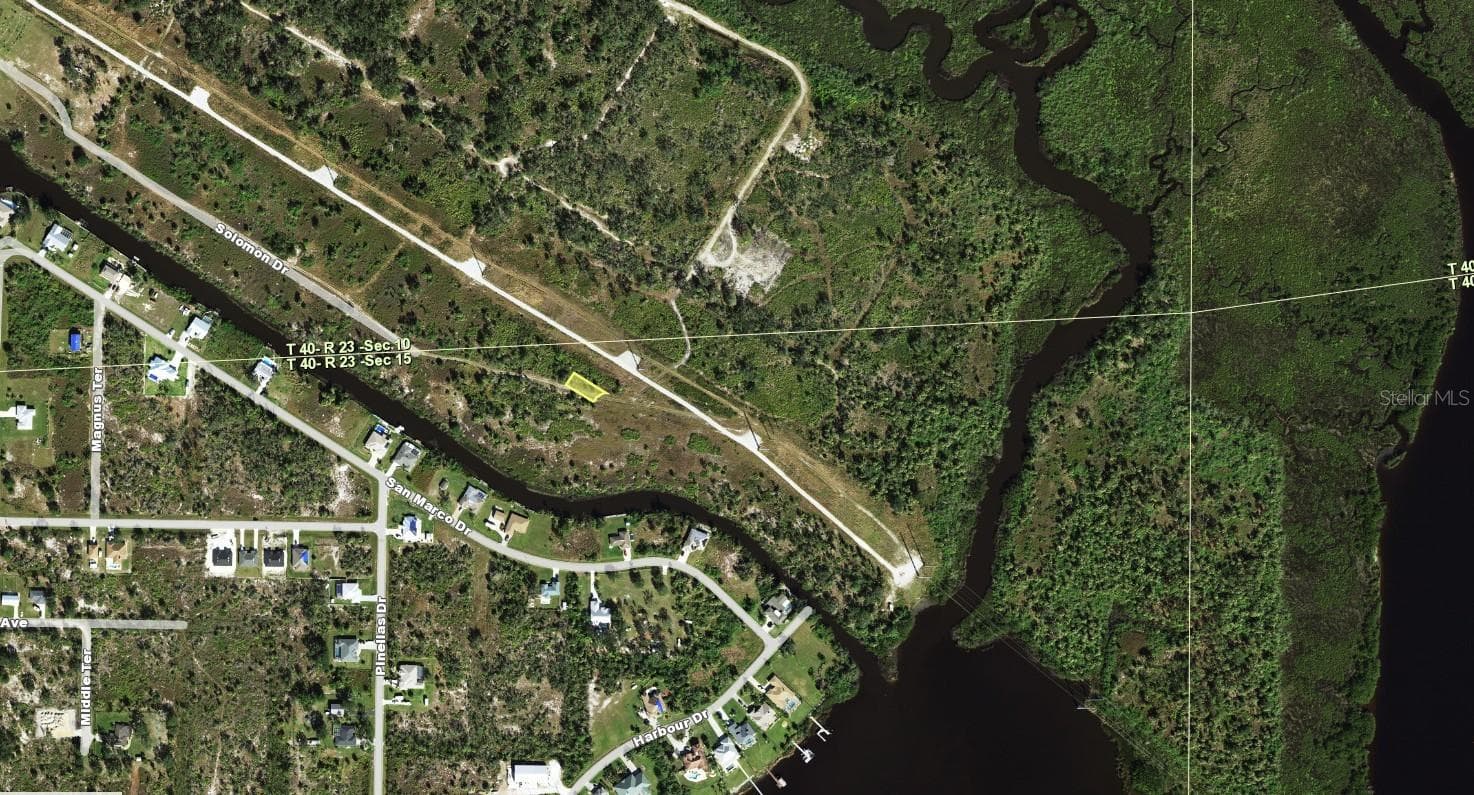 Land at 1547 BELASCO CT, PUNTA GORDA, photo 3 of 3