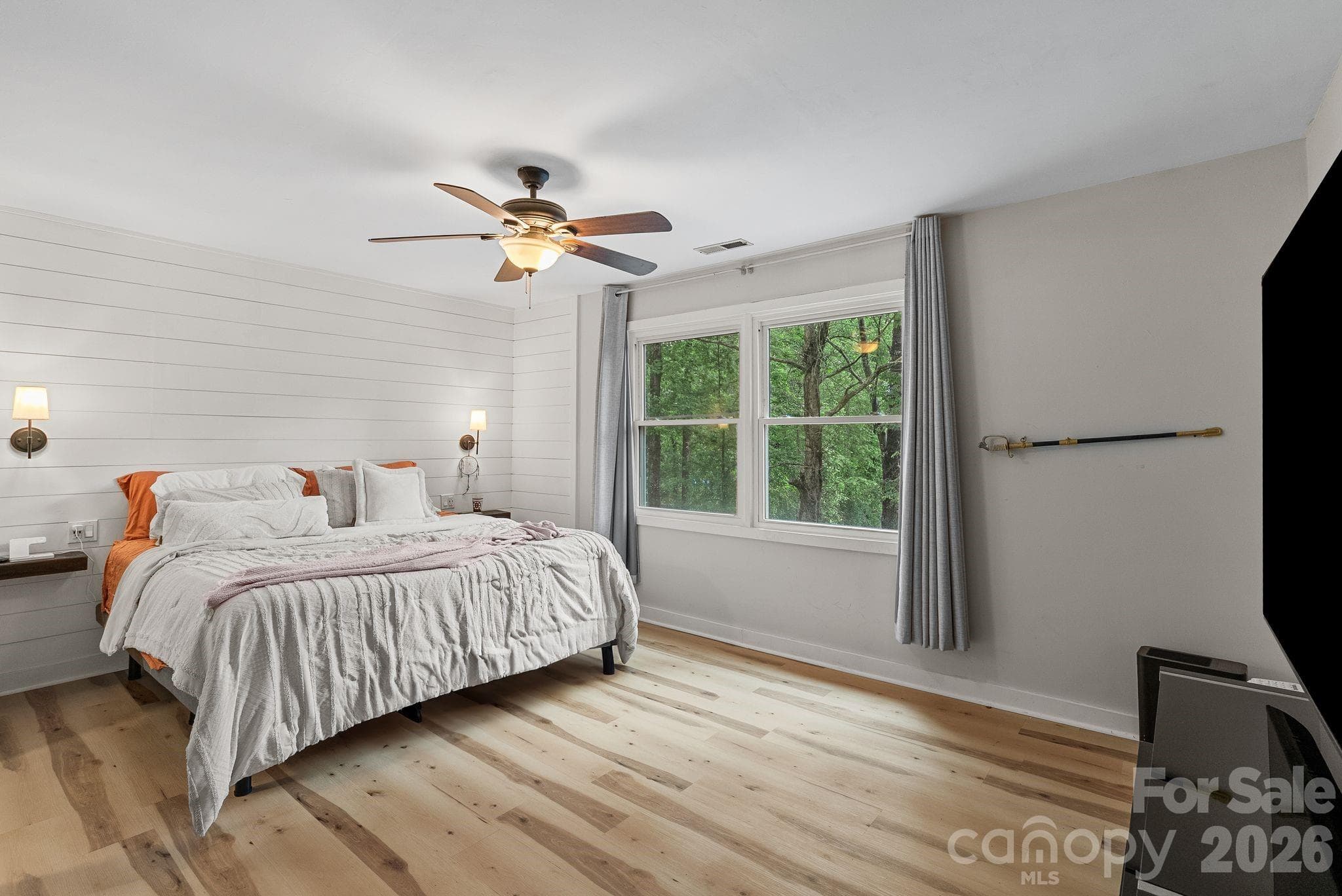 Large windows look out onto your wooded back yard. - 4 Beechwood Lakes Drive, Hendersonville