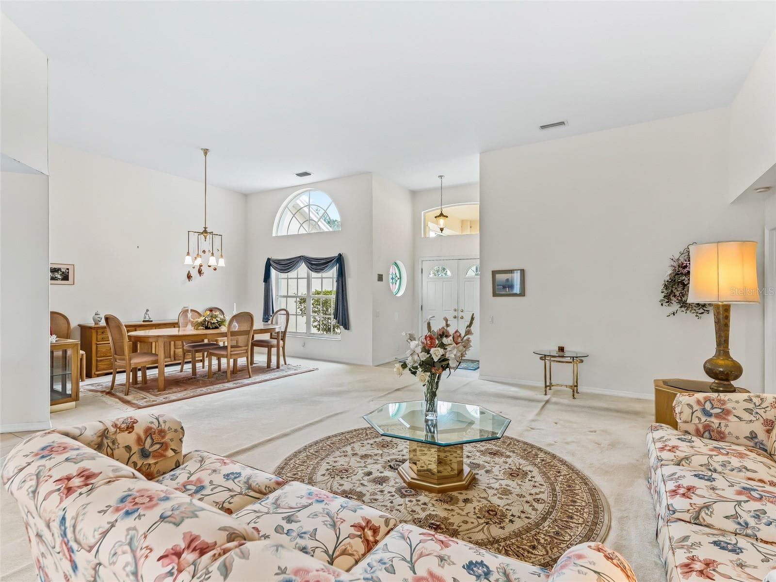 View of dining room - 5321 GREENS DR, LADY LAKE