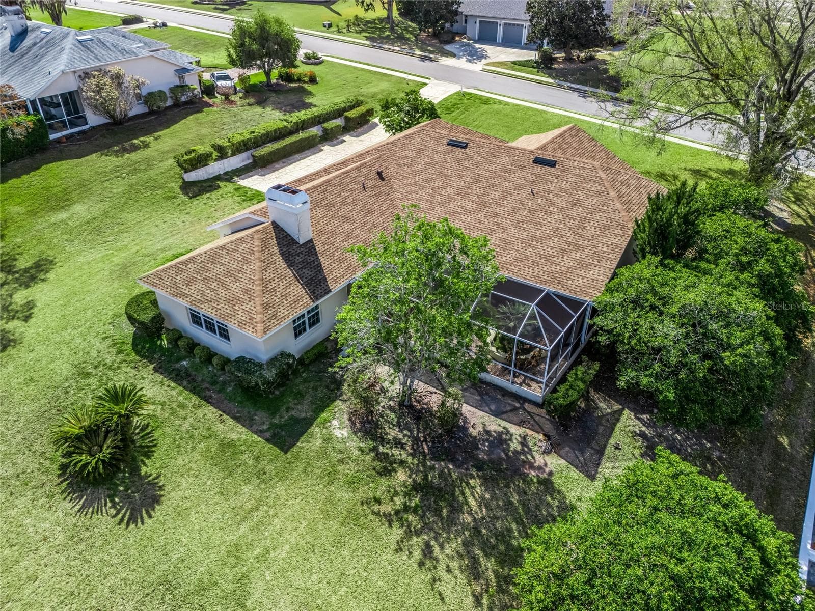 Aerial View - 5321 GREENS DR, LADY LAKE