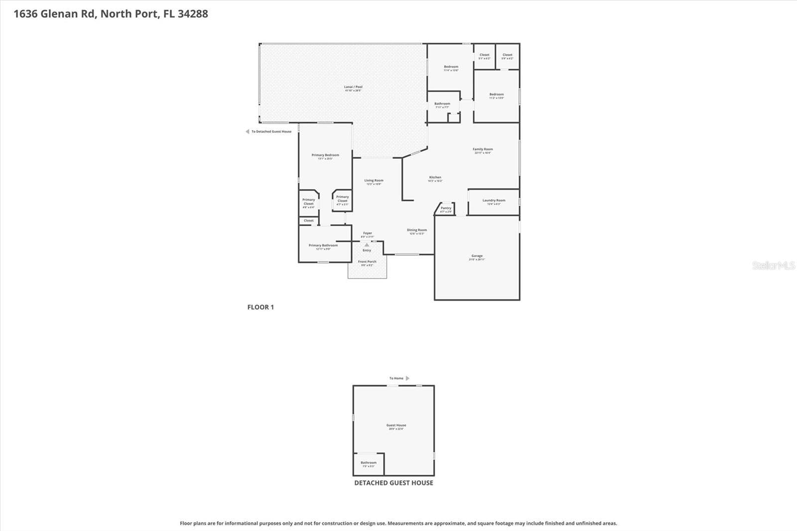 Single Family Residence at 1636 GLENAN RD, NORTH PORT, photo 54 of 56