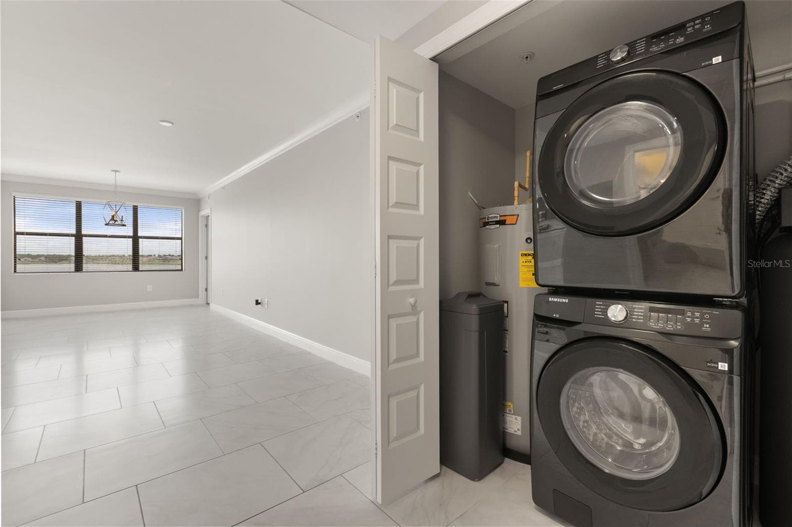 Laundry Area With New Washer and Dryer - 16300 COUNTY ROAD 455 #410, MONTVERDE