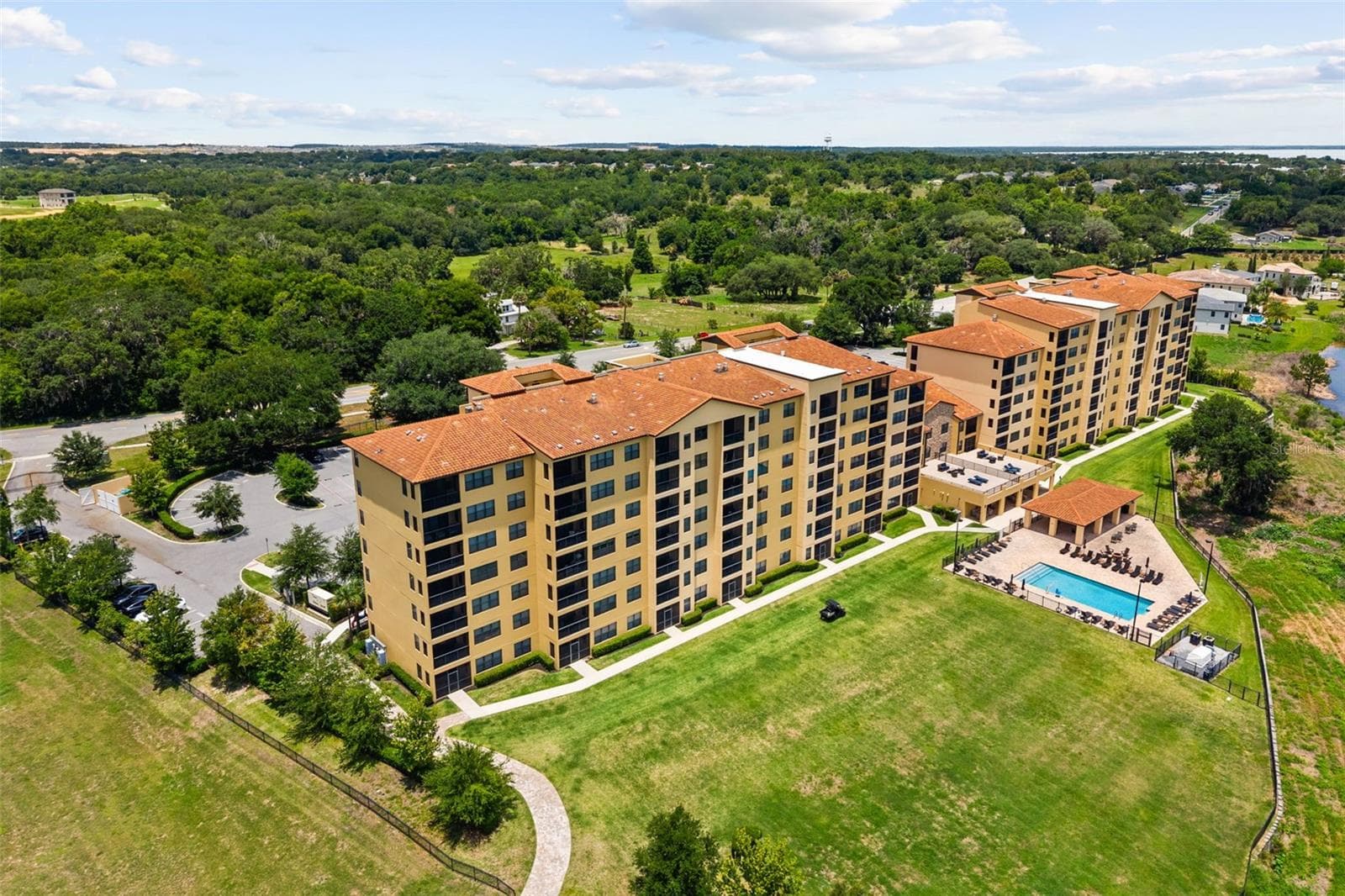 Aerial View of Siena at Bella Collina - 16300 COUNTY ROAD 455 #410, MONTVERDE