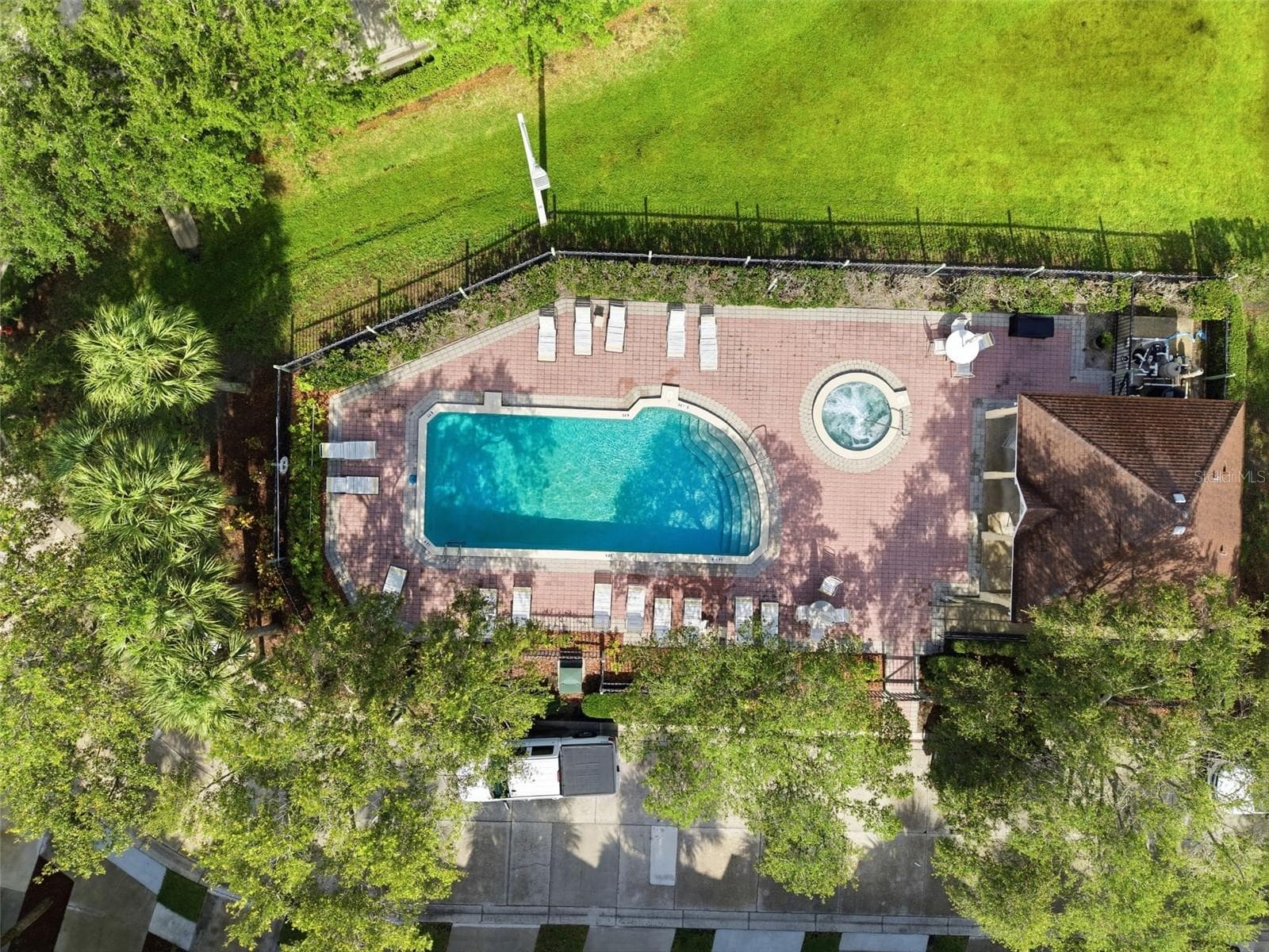 Amenities include, tennis courts, private slips, pool in this quiet gated community on the water - 117 BRENT CIR, OLDSMAR