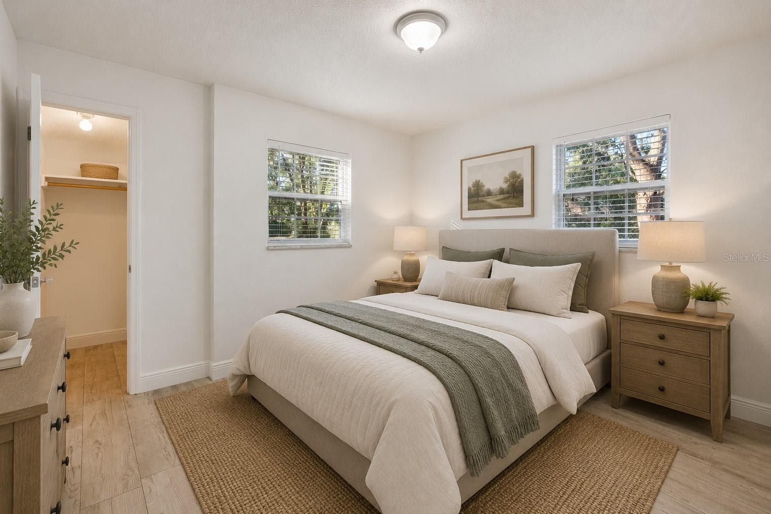 3rd Bedroom with Walk-In Closet - 9628 DAVIS RD, TAMPA