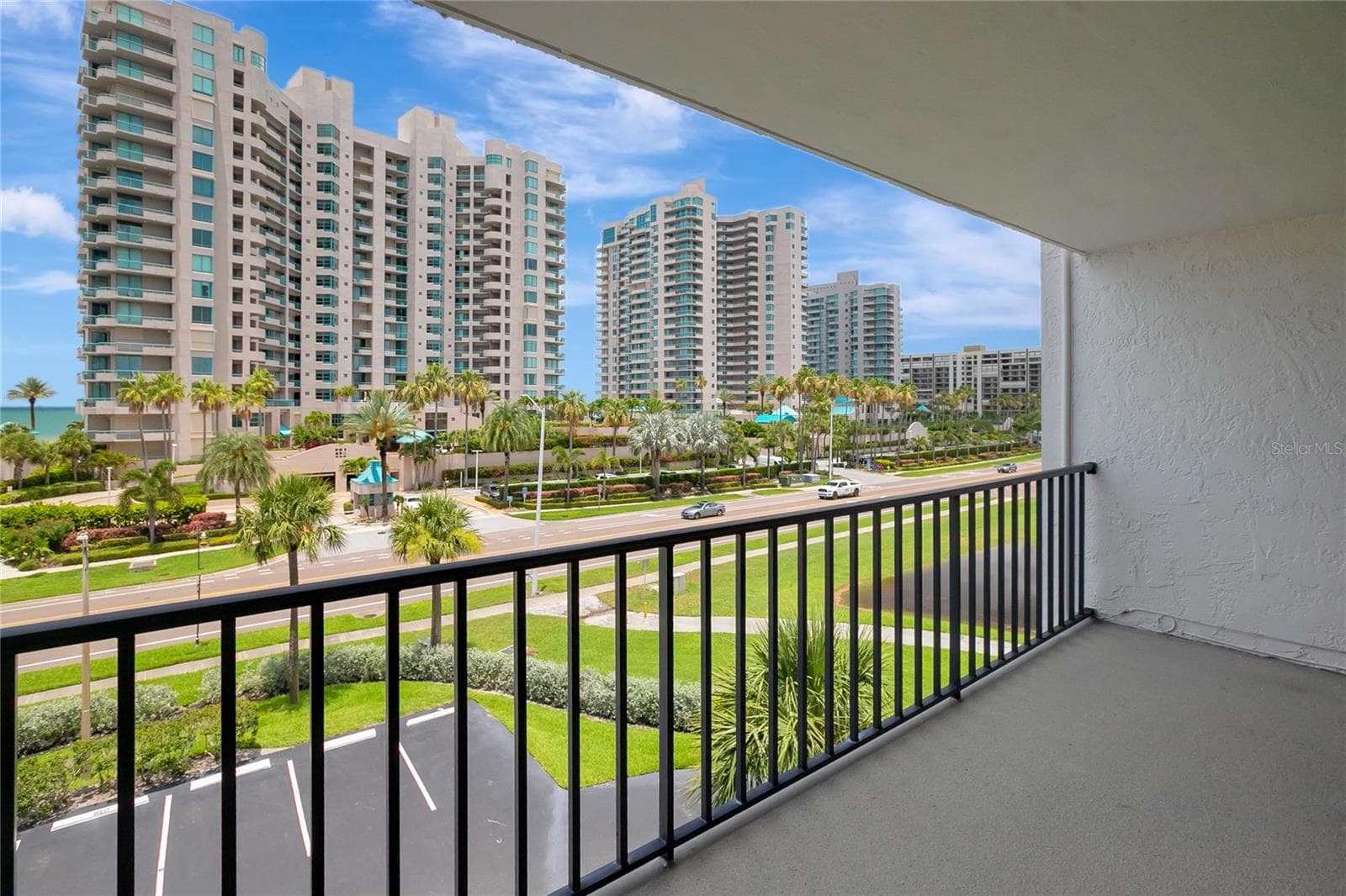 Balcony View - 1581 GULF BLVD #302N, CLEARWATER BEACH