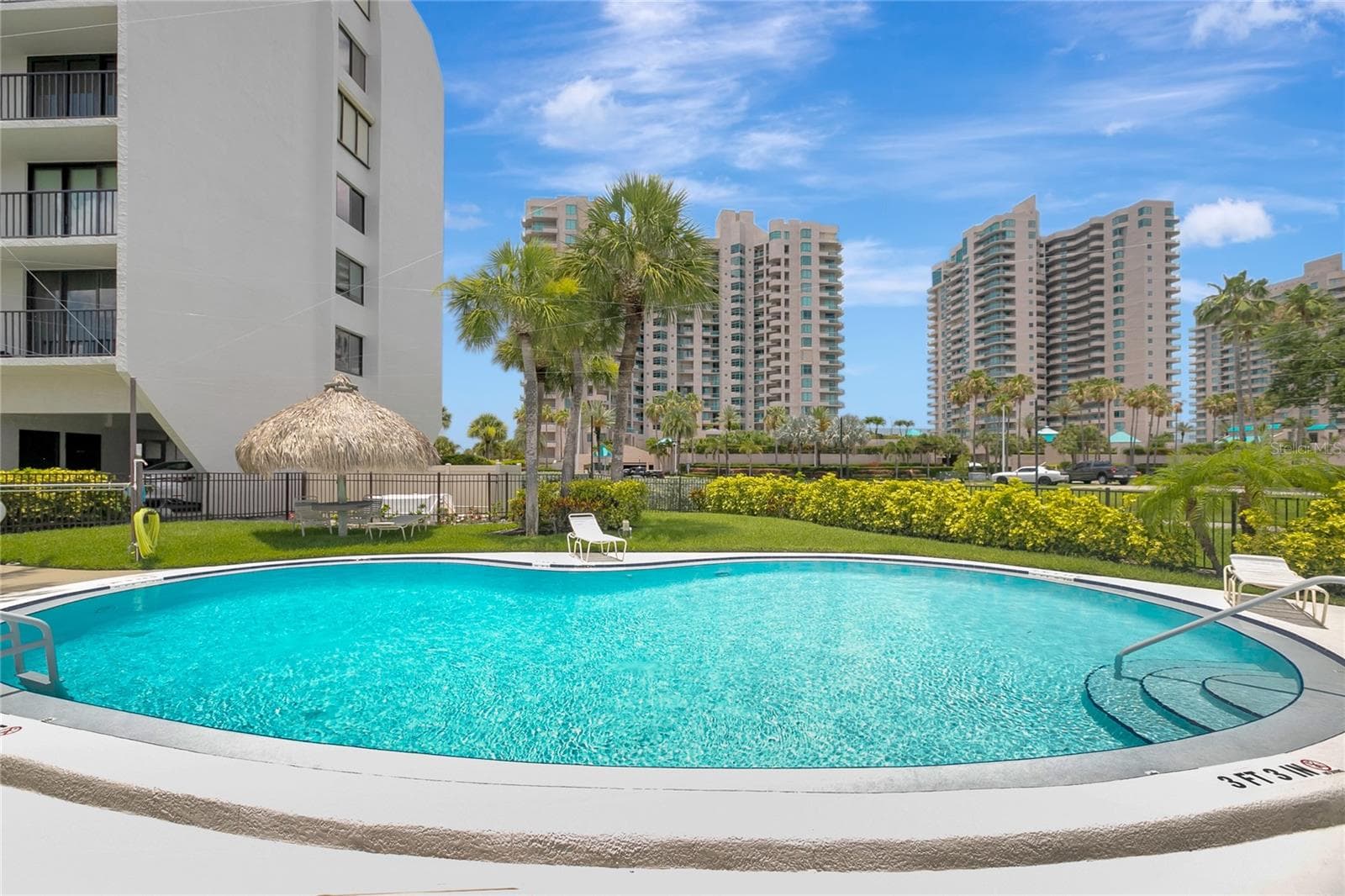 Pool - 1581 GULF BLVD #302N, CLEARWATER BEACH