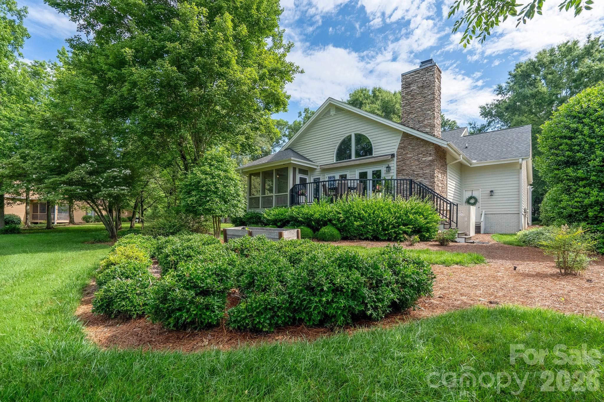 View of Deck and Screened Porch - 444 Millingport Lane, New London
