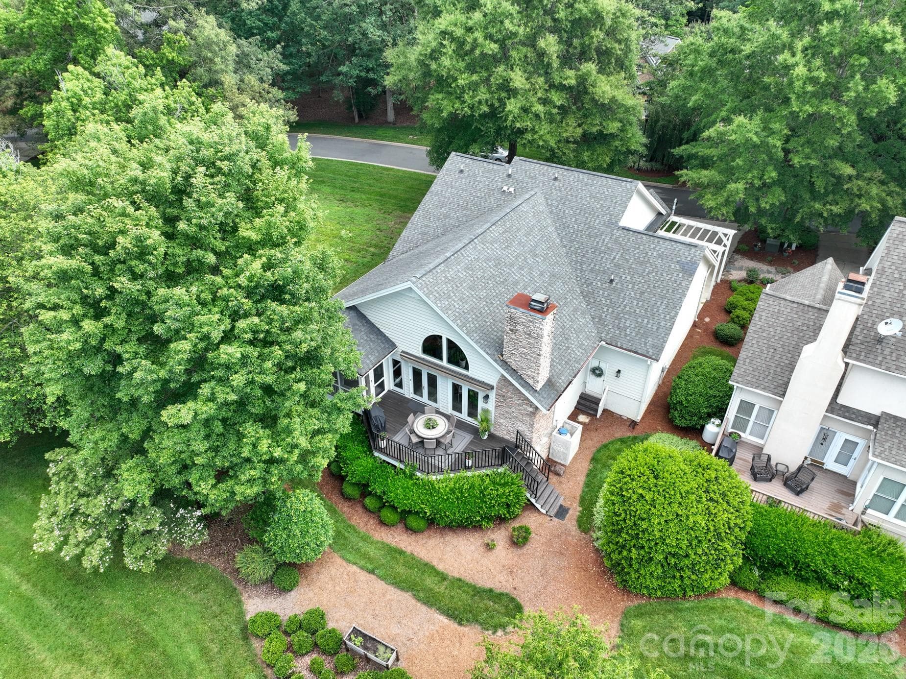Rear Aerial View of Home - 444 Millingport Lane, New London