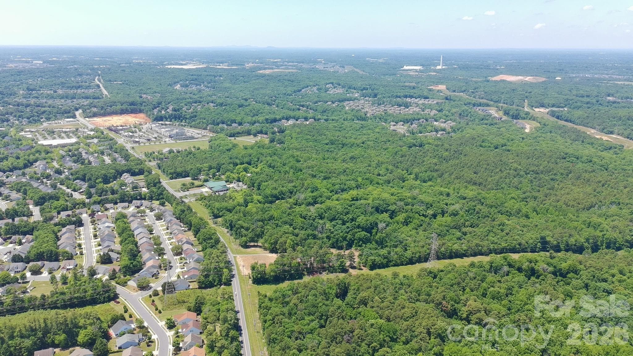 Arial of Future Eastfield Park Site - 9233 Simonton Drive, Charlotte