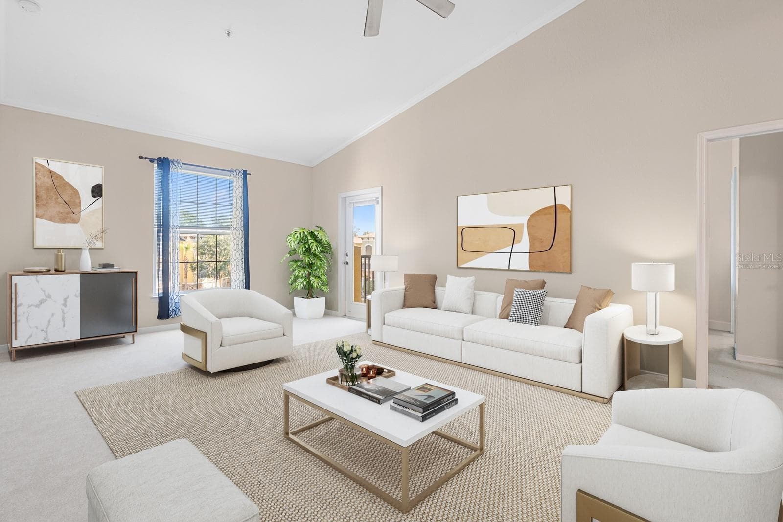 Virtually staged - 10211 COURTNEY PALMS #303, TAMPA