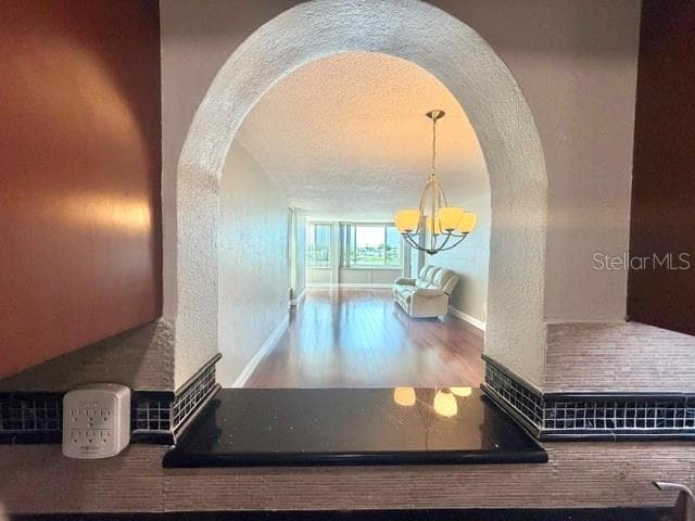 Kitchen pass-thru - 700 MIRROR TER NW #507, WINTER HAVEN