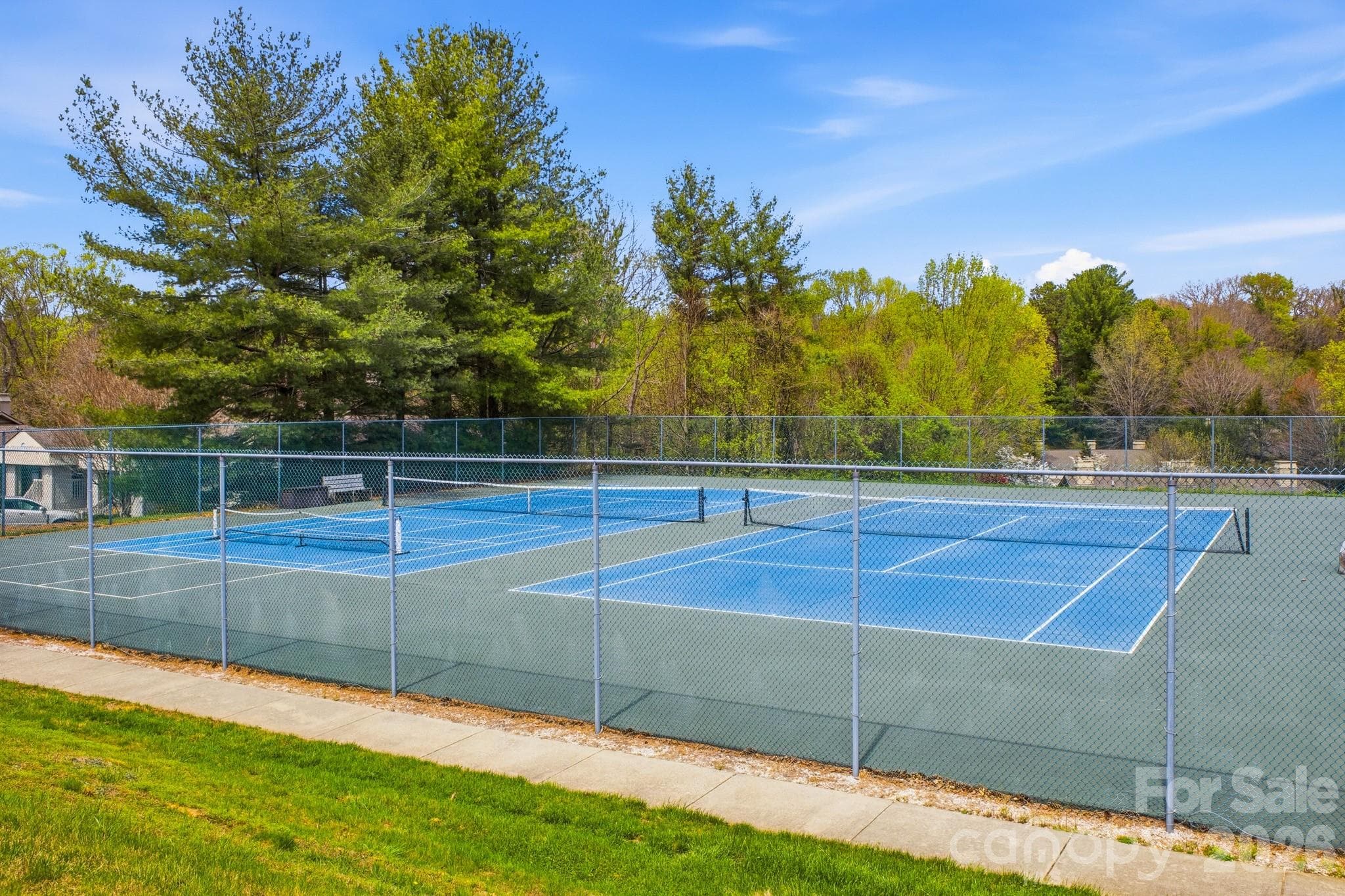 Community tennis courts - 2305 Abbey Circle, Asheville