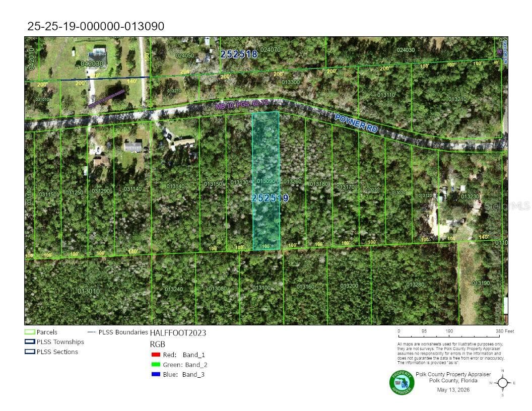Land at POYNER RD, POLK CITY, photo 2 of 4