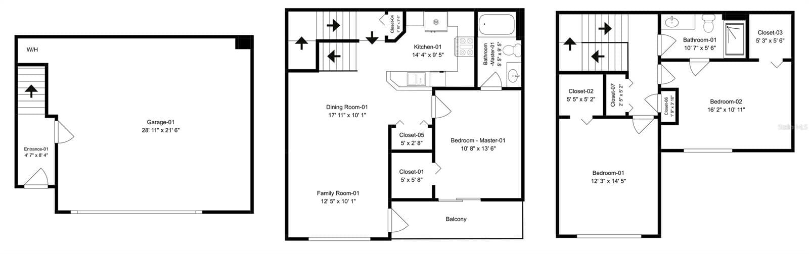 Floor Plan - 2460 GRAND CENTRAL PKWY #9, ORLANDO