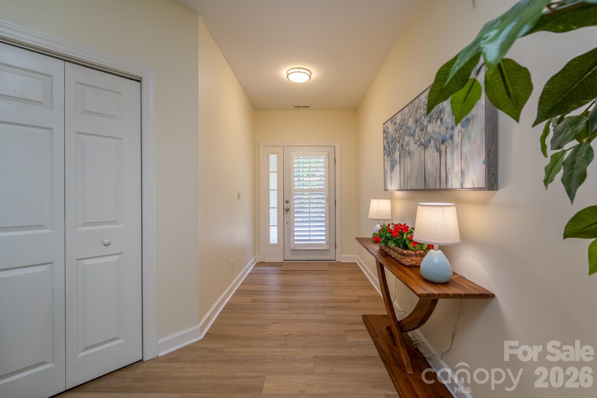 Spacious Foyer Entry – Bright and welcoming foyer with updated flooring and a clean, open design creating a warm first impression upon entry. - 99 Ridgetop Circle, Brevard