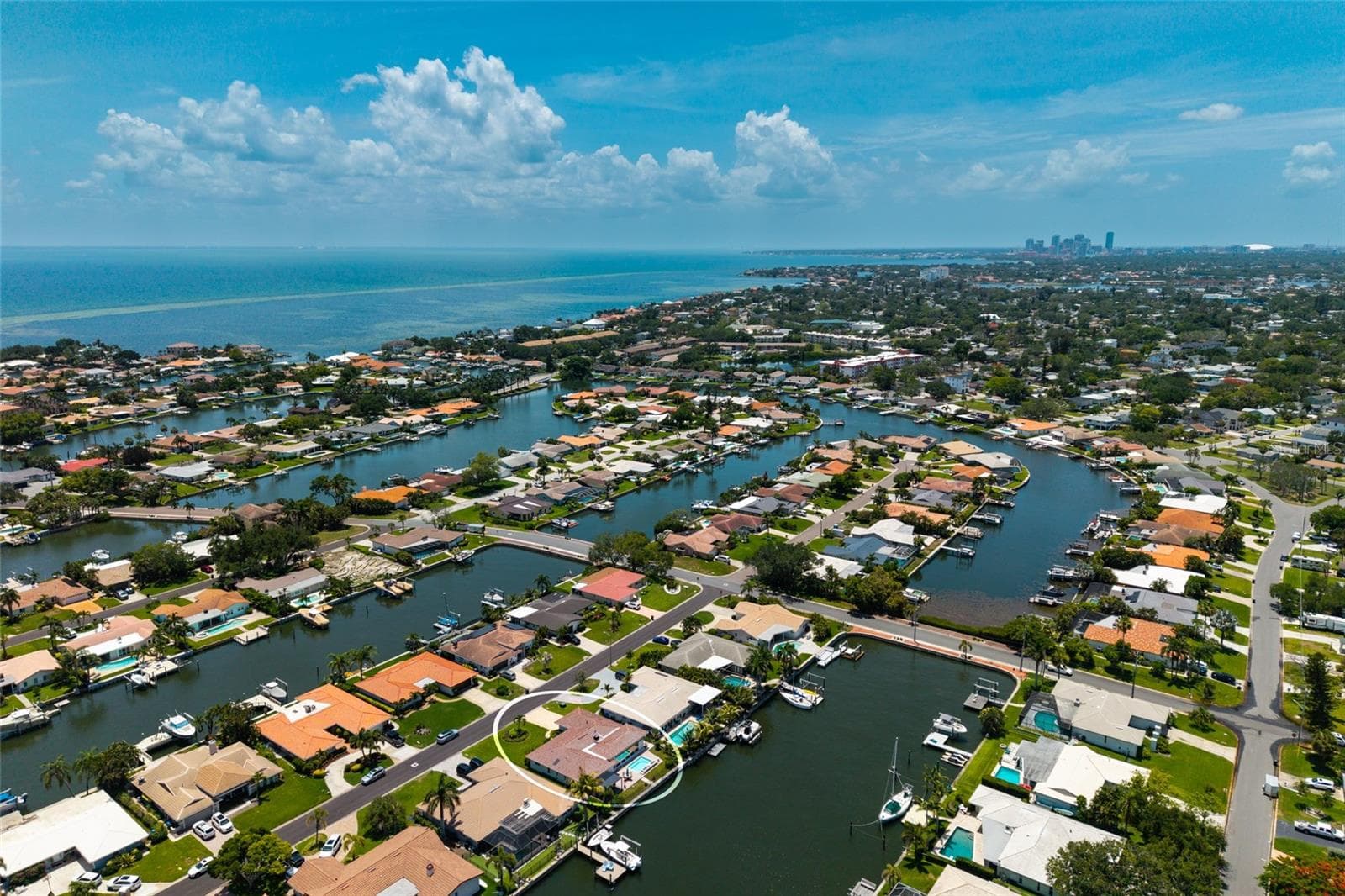 Aerial - 2011 MICHIGAN AVE NE, ST PETERSBURG