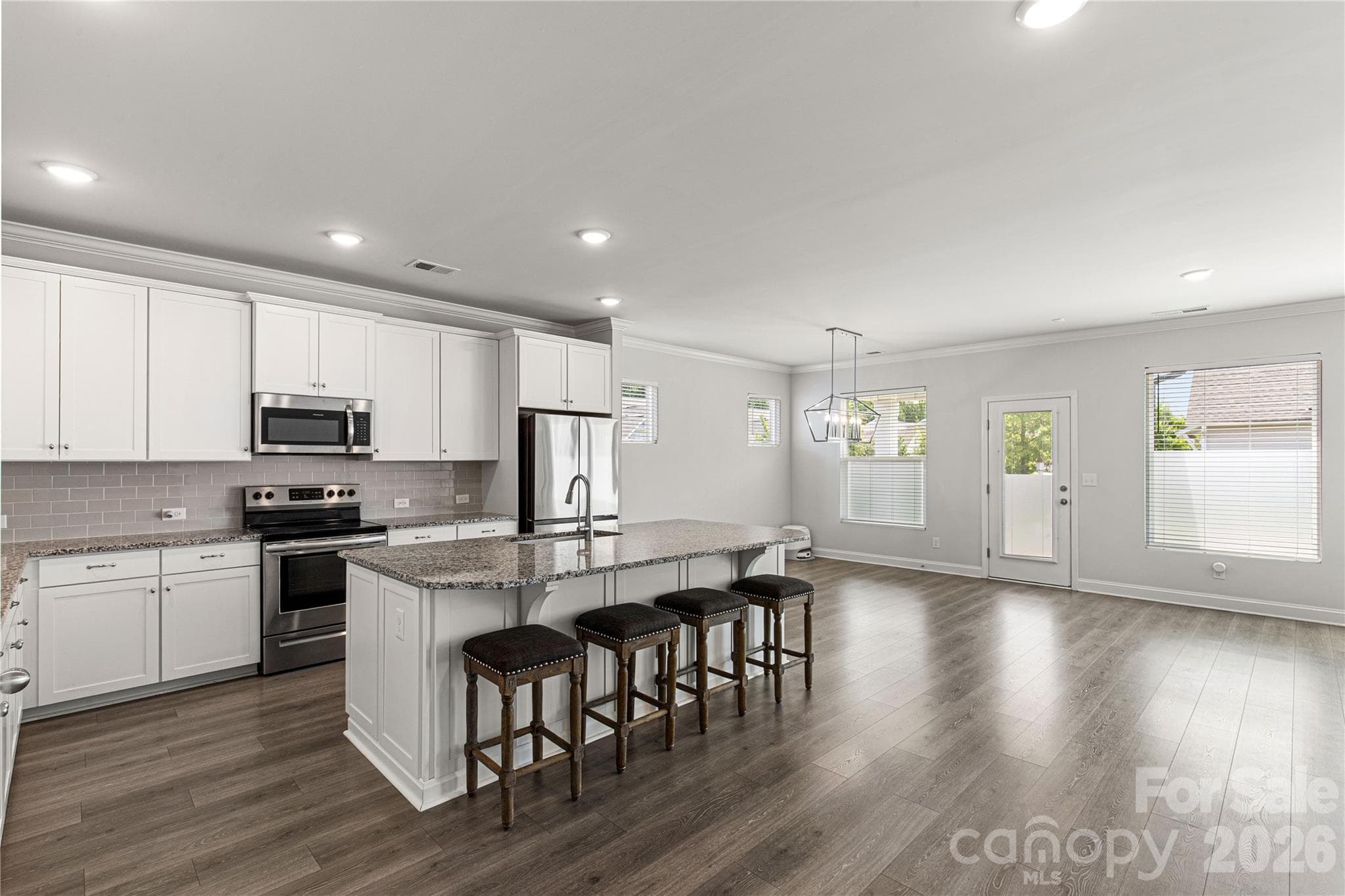 Island with breakfast bar - 1025 Ansley Park Drive, Indian Land