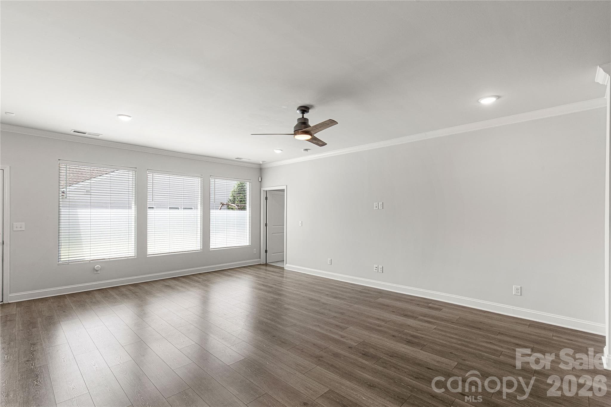 Bright windows in the living space - 1025 Ansley Park Drive, Indian Land