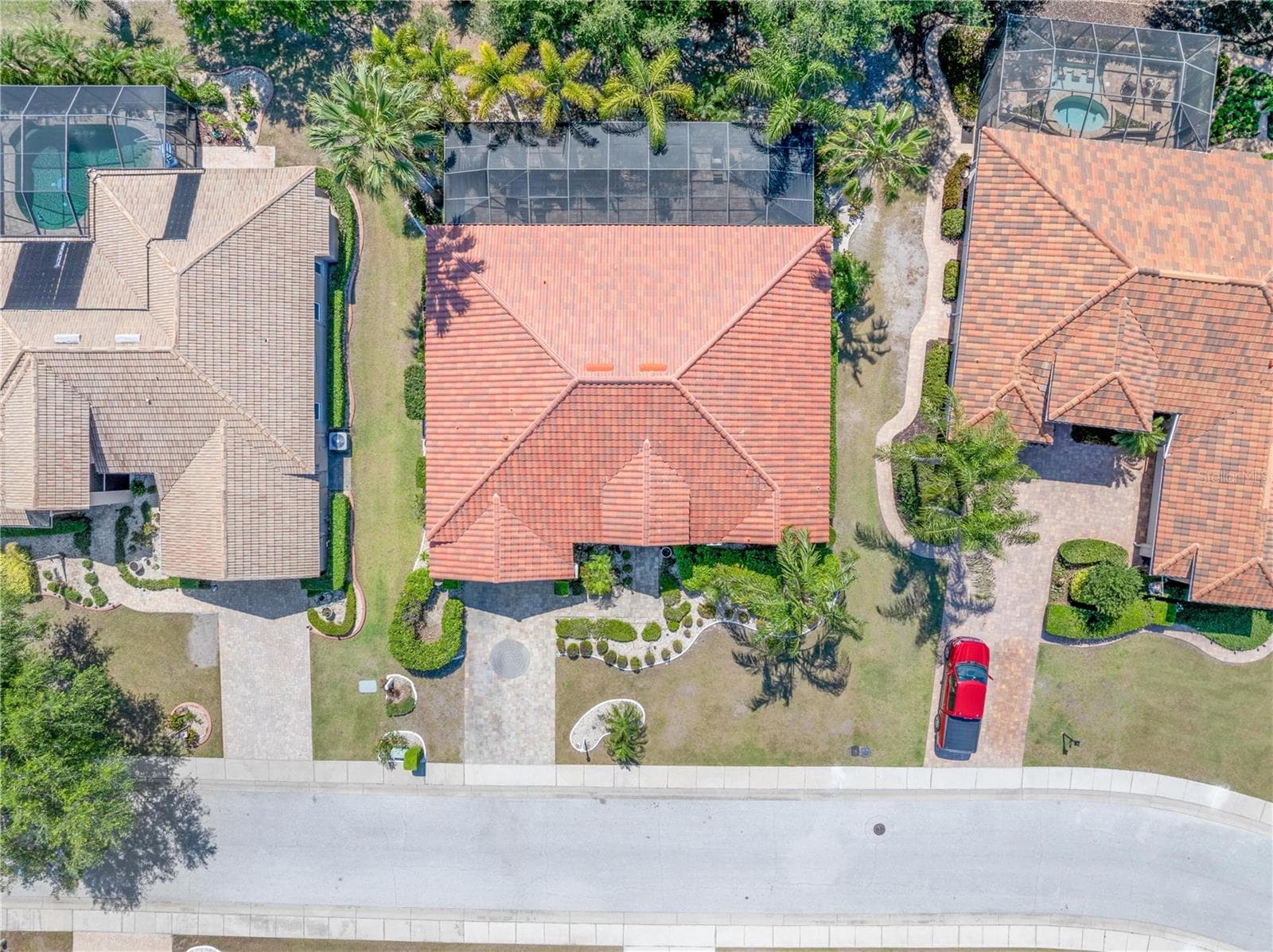 Aerial - 1305 CRYSTAL GREENS DR, SUN CITY CENTER