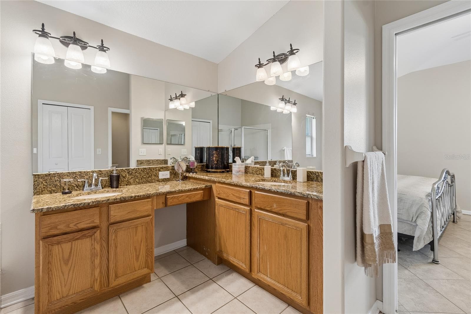 Primary Double Vanity with Granite - 30600 NICKERSON LOOP, WESLEY CHAPEL