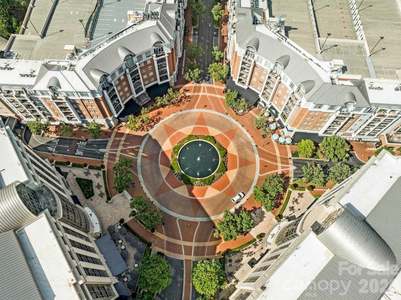 Piedmont Town Center fountain - 4625 Piedmont Row Drive, Charlotte