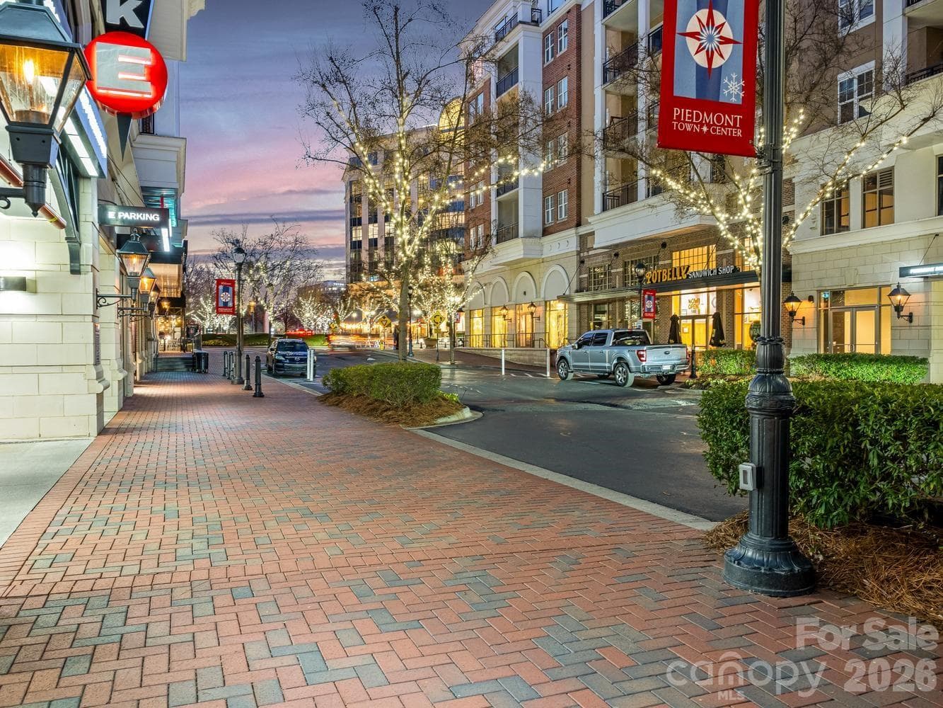 Piedmont Town Center streetscape - 4625 Piedmont Row Drive, Charlotte