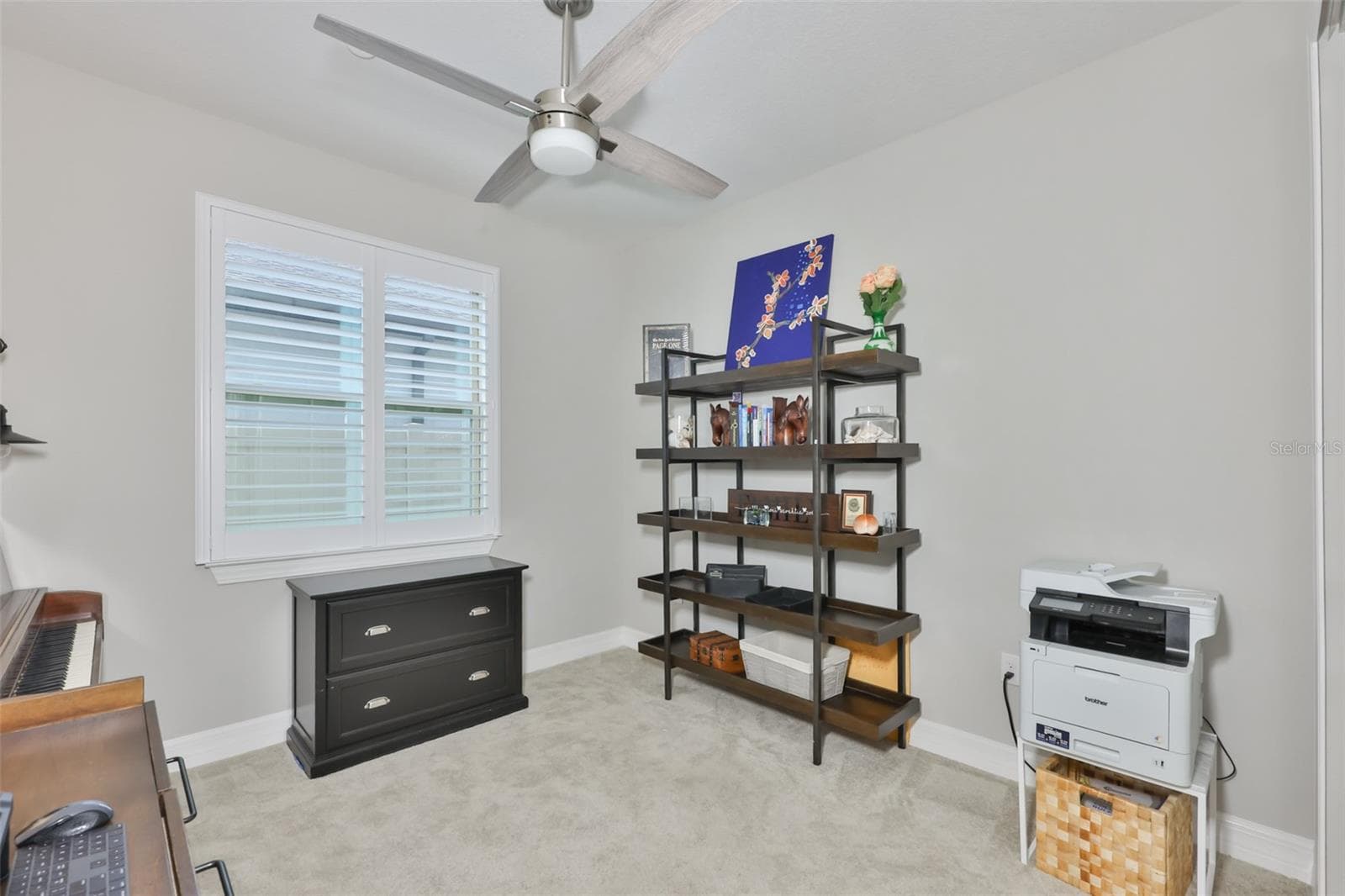Bedroom 2 (Office/Piano Room) - 18824 ALDER GLEN DR, LUTZ
