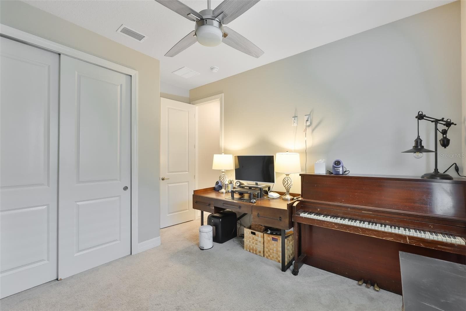 Bedroom 2 (Office/Piano Room) - 18824 ALDER GLEN DR, LUTZ