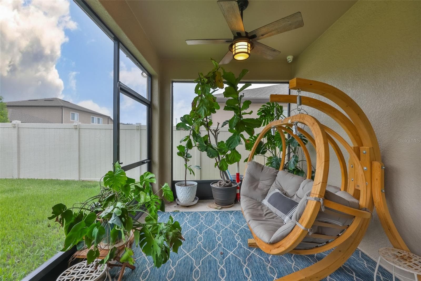 Screened Porch - 18824 ALDER GLEN DR, LUTZ
