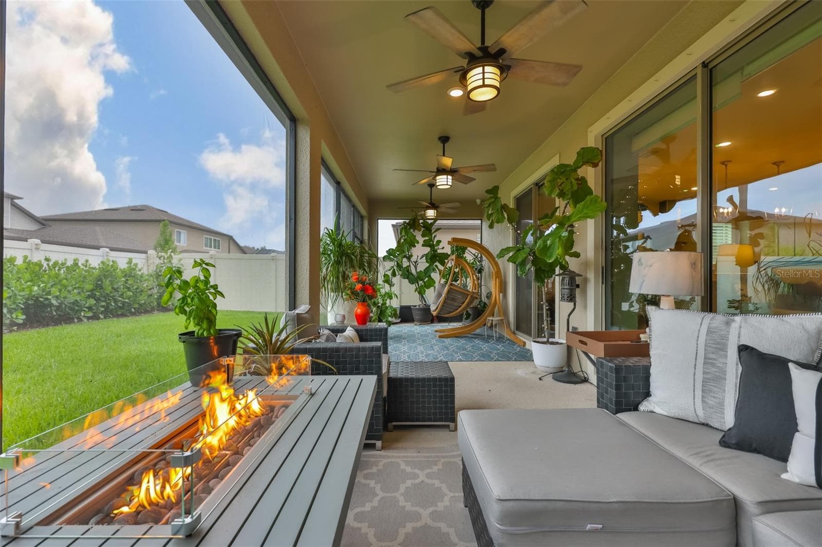 Screened Porch - 18824 ALDER GLEN DR, LUTZ