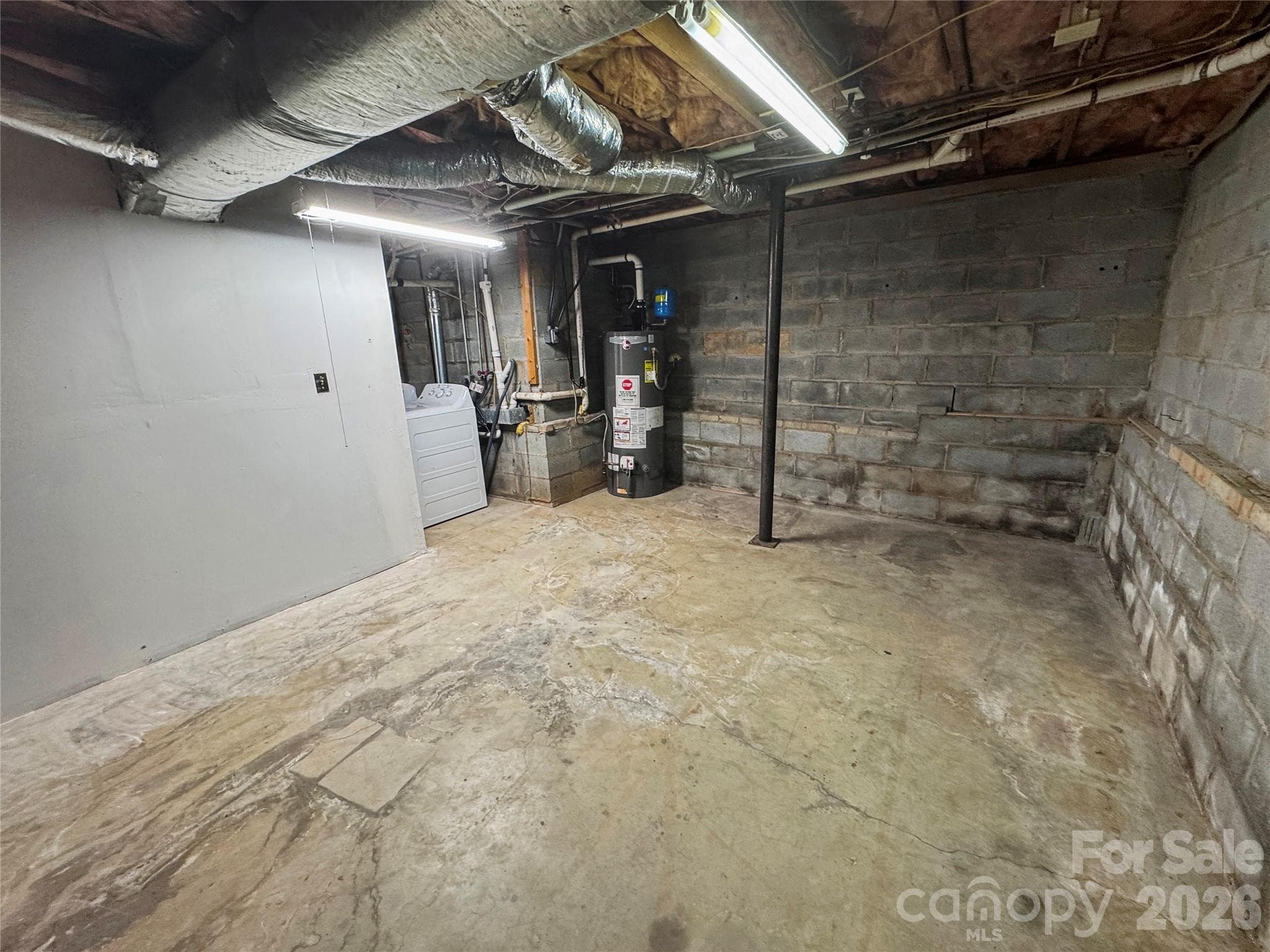unfinished Basement area - 21123 Rio Oro Drive, Cornelius