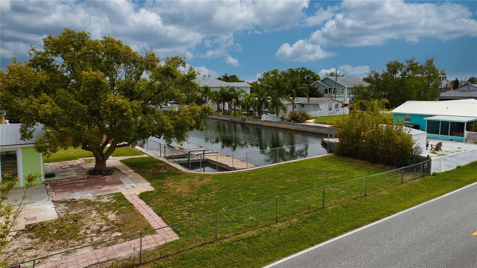 Backyard view - 13724 COX AVE, HUDSON