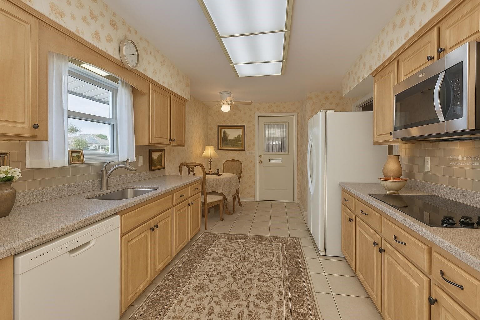 Virtually Staged Kitchen - 1525 ALLEGHENY DR, SUN CITY CENTER