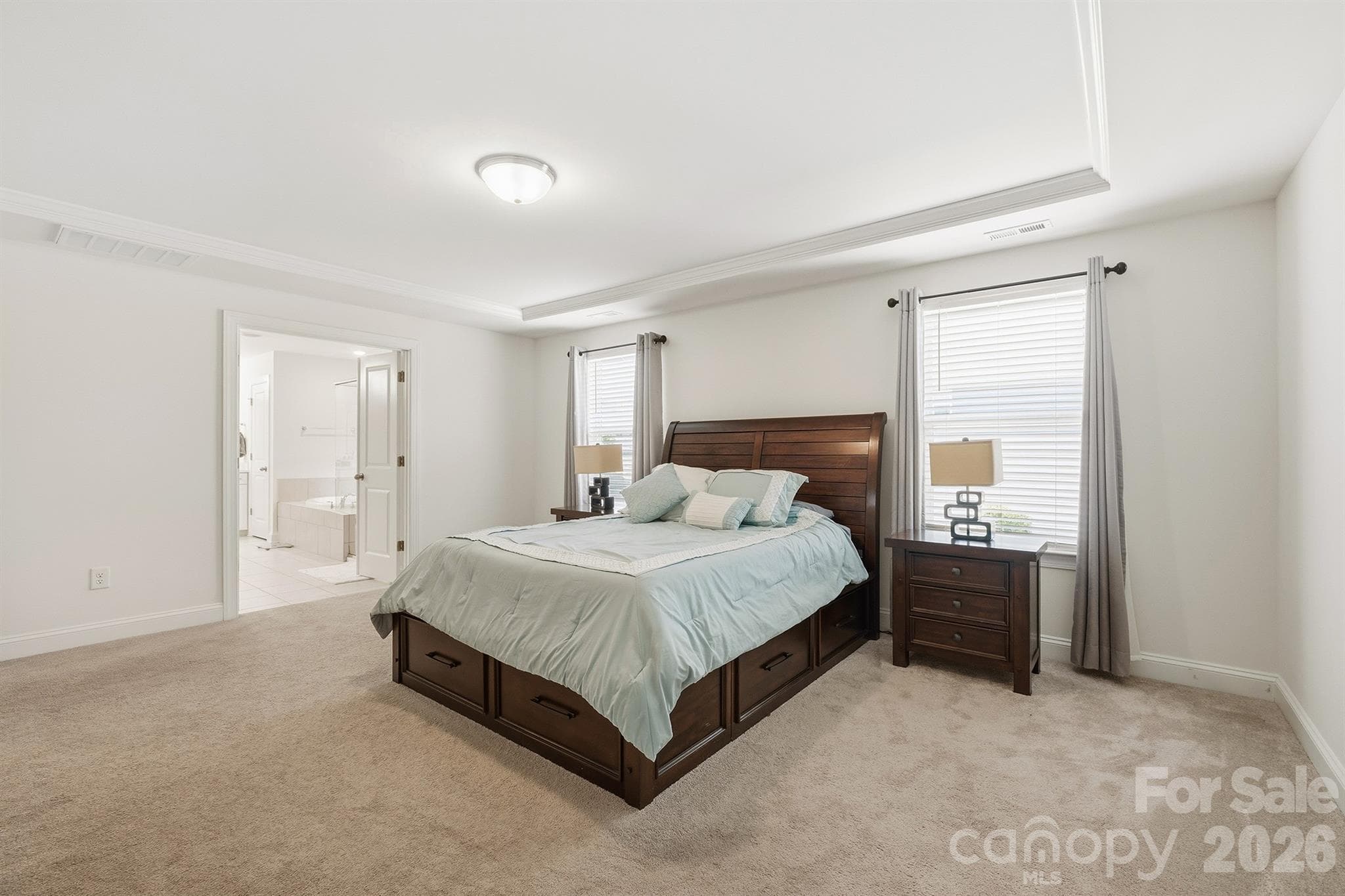Primary Bedroom with En-Suite Bathroom - 282 Bouchard Drive, Waxhaw