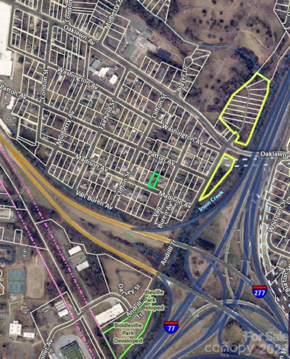 Close proximity to I77 and I277 - 1632 Madison Avenue, Charlotte