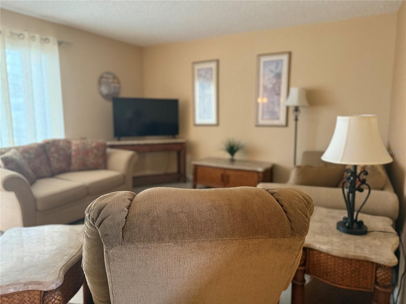 Living Room - 3586 CAPE HAZE DR #B6, ROTONDA WEST