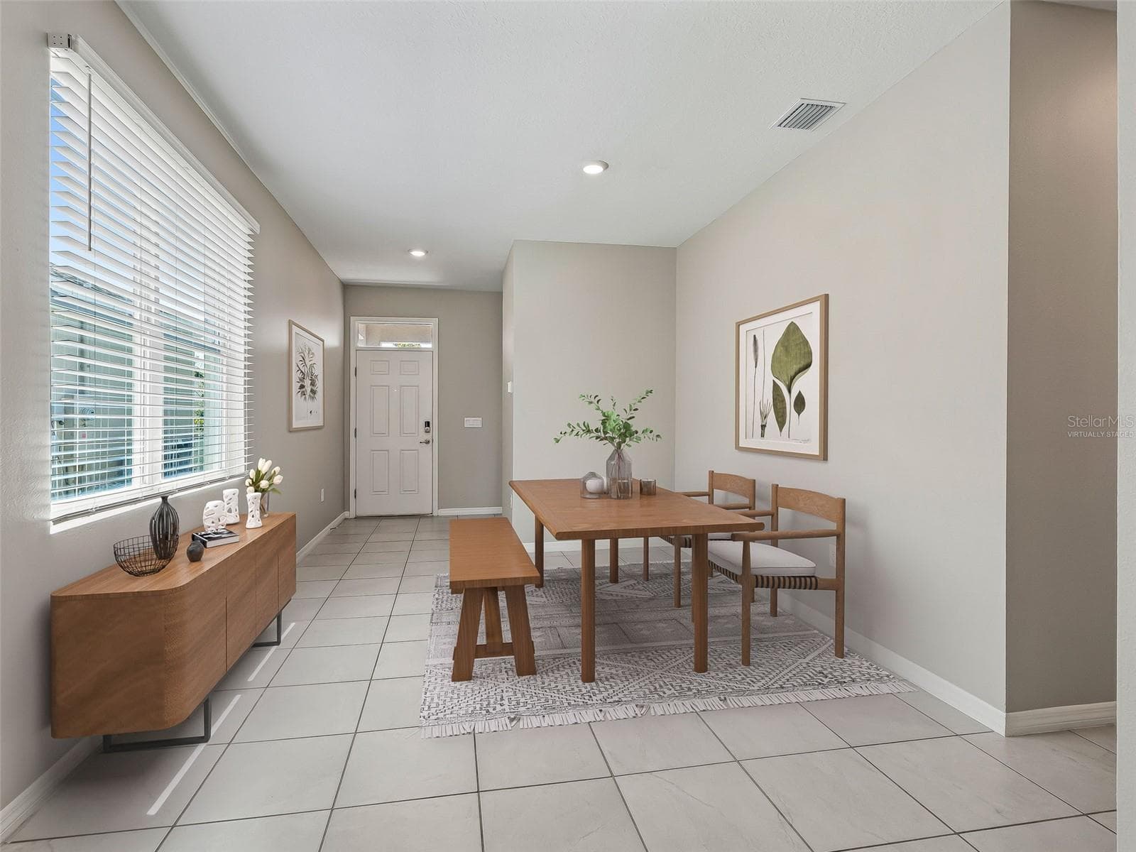 Virtually Staged Dining Room - 5072 STOKES WAY, WILDWOOD