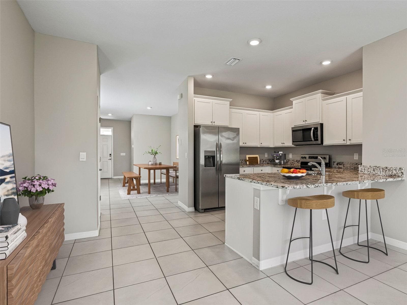 Virtually Staged Kitchen - 5072 STOKES WAY, WILDWOOD