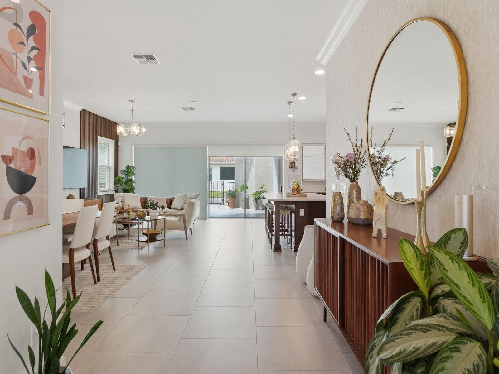 Foyer to open concept - 9448 MERE PKWY, ORLANDO