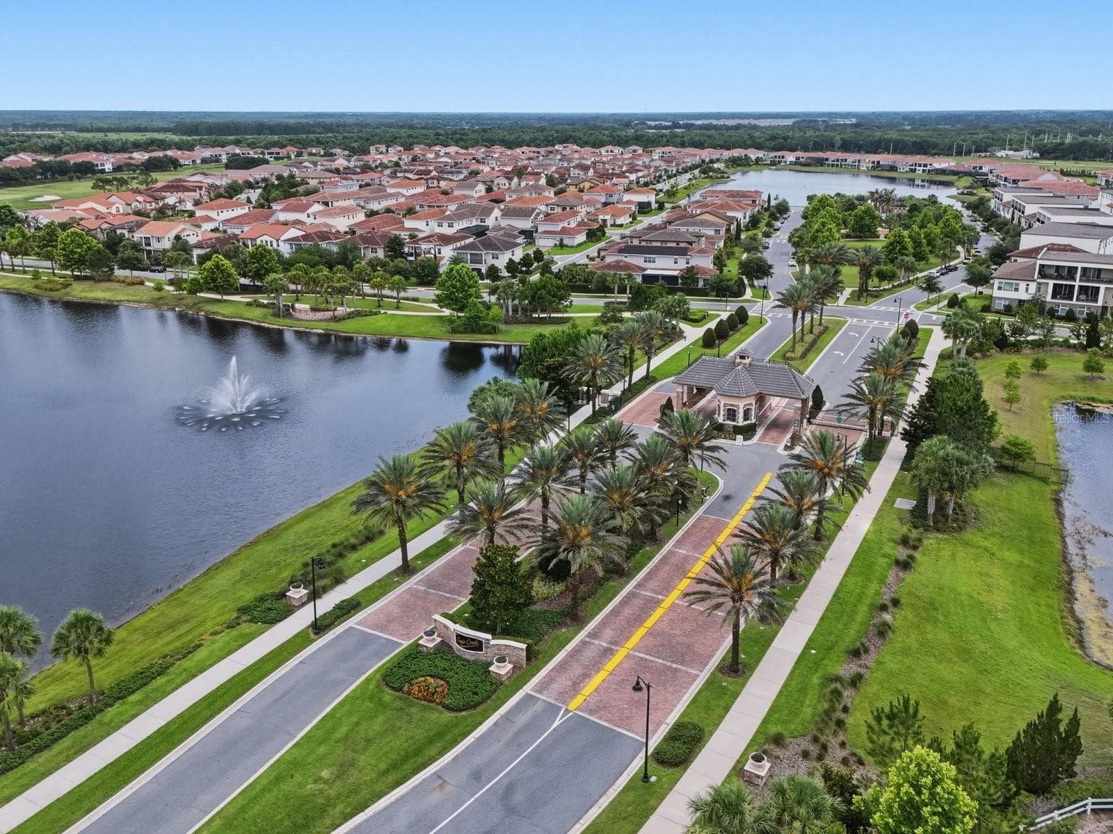 Gate entrance from Sanctuary Blvd and Mere Pkwy - 9448 MERE PKWY, ORLANDO
