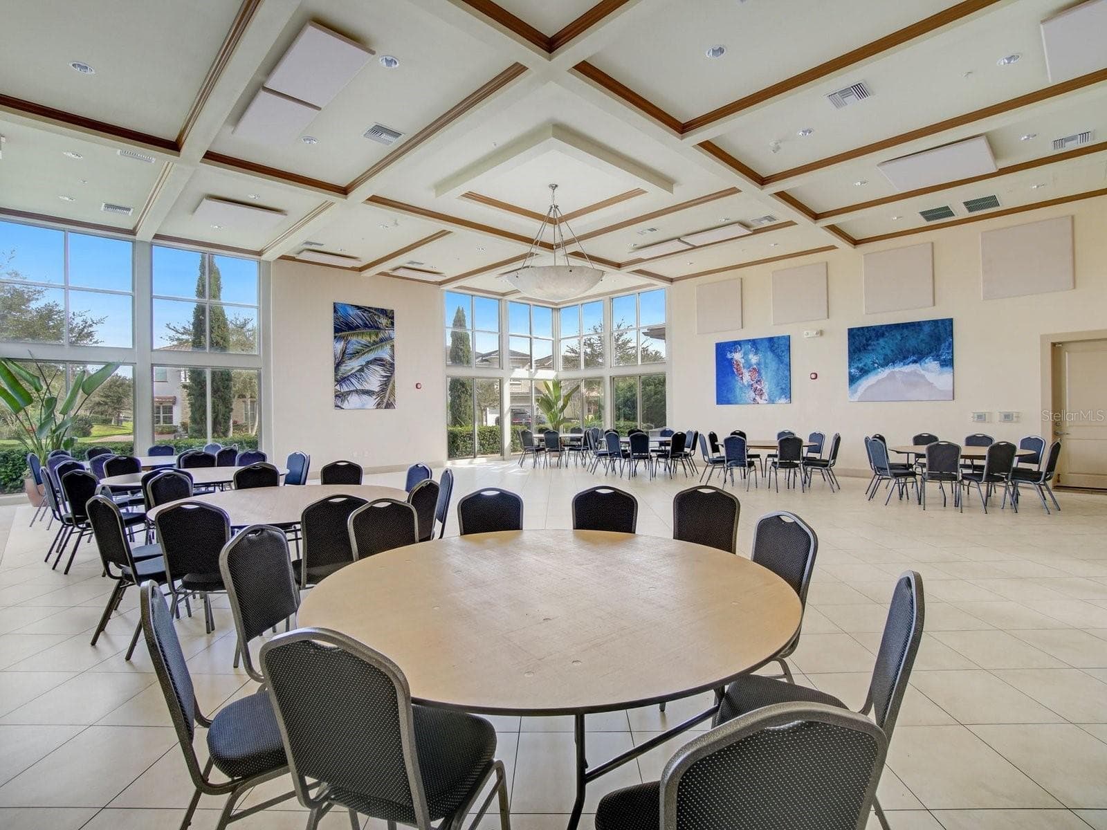 Clubhouse Large Event Room that can be rented - 9448 MERE PKWY, ORLANDO