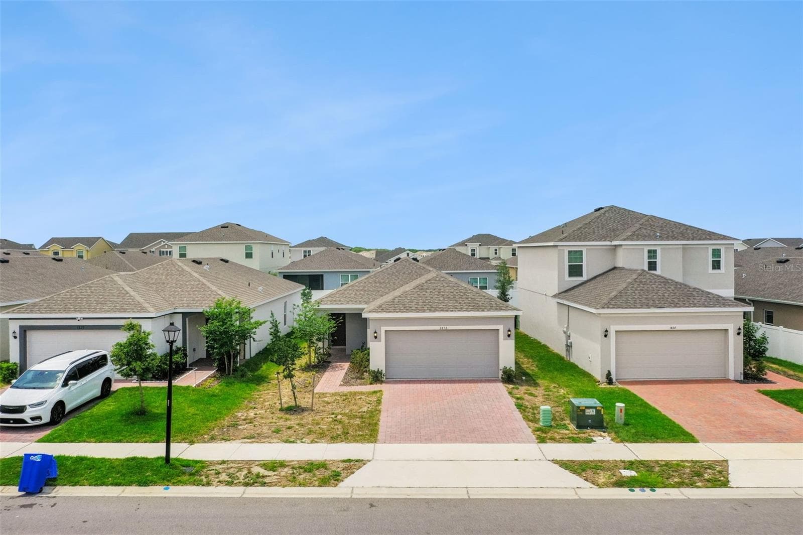 Aerial View - 1833 ROSS HAMMOCK AVE, GROVELAND